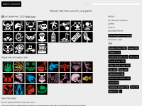 Screenshot of game-icons.net