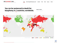 Screenshot of end-blasphemy-laws.org