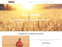 screenshot of californiawheat