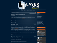 Screenshot of layerone.org
