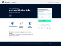 Screenshot of get-health-tips.info
