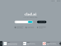 Screenshot of clad.ai