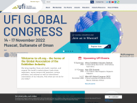Screenshot of ufi.org