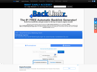 Screenshot of backlinkr.net