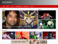 Screenshot of animesenpai.net
