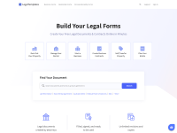 Screenshot of legaltemplates.net