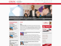 Screenshot of csun.edu
