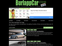 screenshot of burlappcar