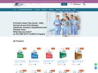 screenshot of medicalexambooks