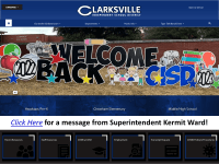 Screenshot of clarksvilleisd.net