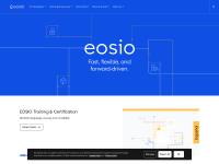 Screenshot of eos.io