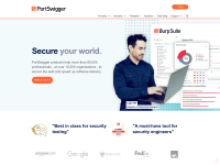 Screenshot of portswigger.net