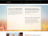 Screenshot of caia.org