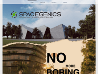 Screenshot of spacegenics.in