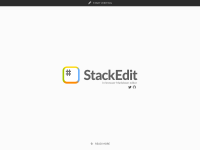Screenshot of stackedit.io
