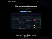 screenshot of hackertab