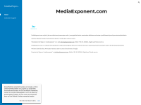 screenshot of mediaexponent