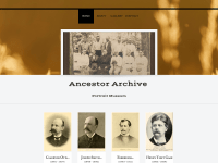 Screenshot of ancestorarchive.org