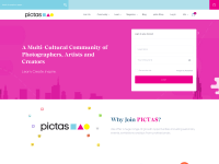 screenshot of pictas-collective