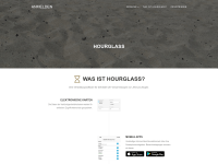 screenshot of hourglass-app