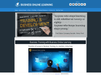 screenshot of business-online-learning