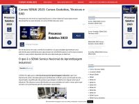 Screenshot of cursossenai.org