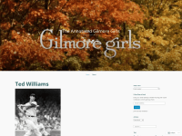 screenshot of annotatedgilmoregirls