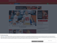 screenshot of 49erswebzone