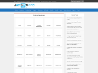 screenshot of justwebworld