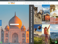 Screenshot of traveltoindia.org