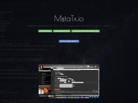 Screenshot of metatx.io