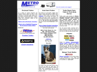 Screenshot of metrotrailer.net