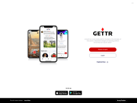 screenshot of gettr