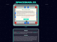 Screenshot of spacebugs.io
