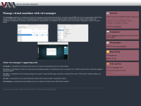 Screenshot of virt-manager.org