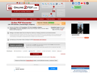 screenshot of online2pdf