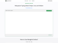 Screenshot of manglish.app