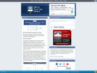 Screenshot of blueletterbible.org