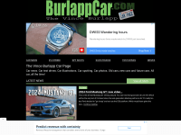 screenshot of burlappcar