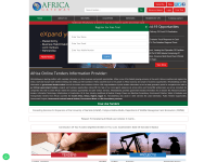 Screenshot of africagateway.info