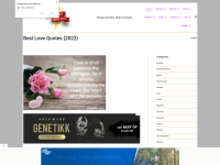 Screenshot of lovequotes.co.in