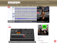 Screenshot of muzyk.net