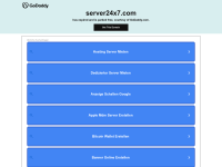 screenshot of server24x7