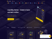 screenshot of liquiditycenter