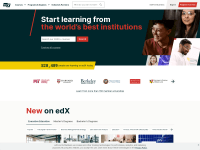 Screenshot of edx.org
