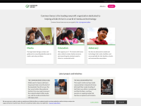 Screenshot of commonsense.org