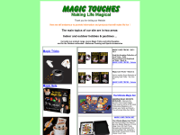screenshot of magictouches