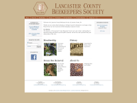 Screenshot of lancasterbeekeepers.org