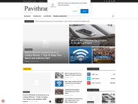 Screenshot of pavithran.net